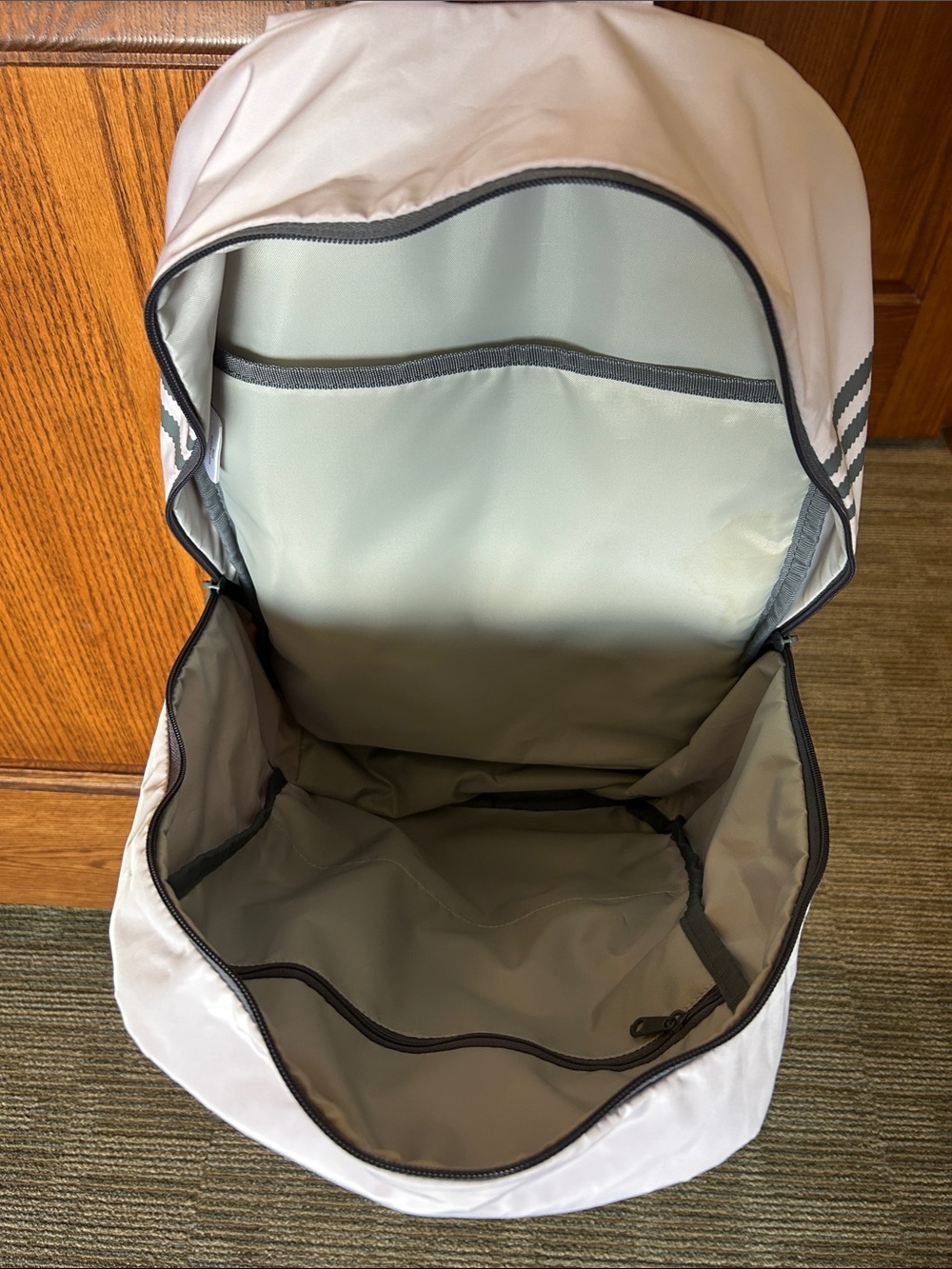 adidas light purple Classic Backpack - Picture 2 of 3